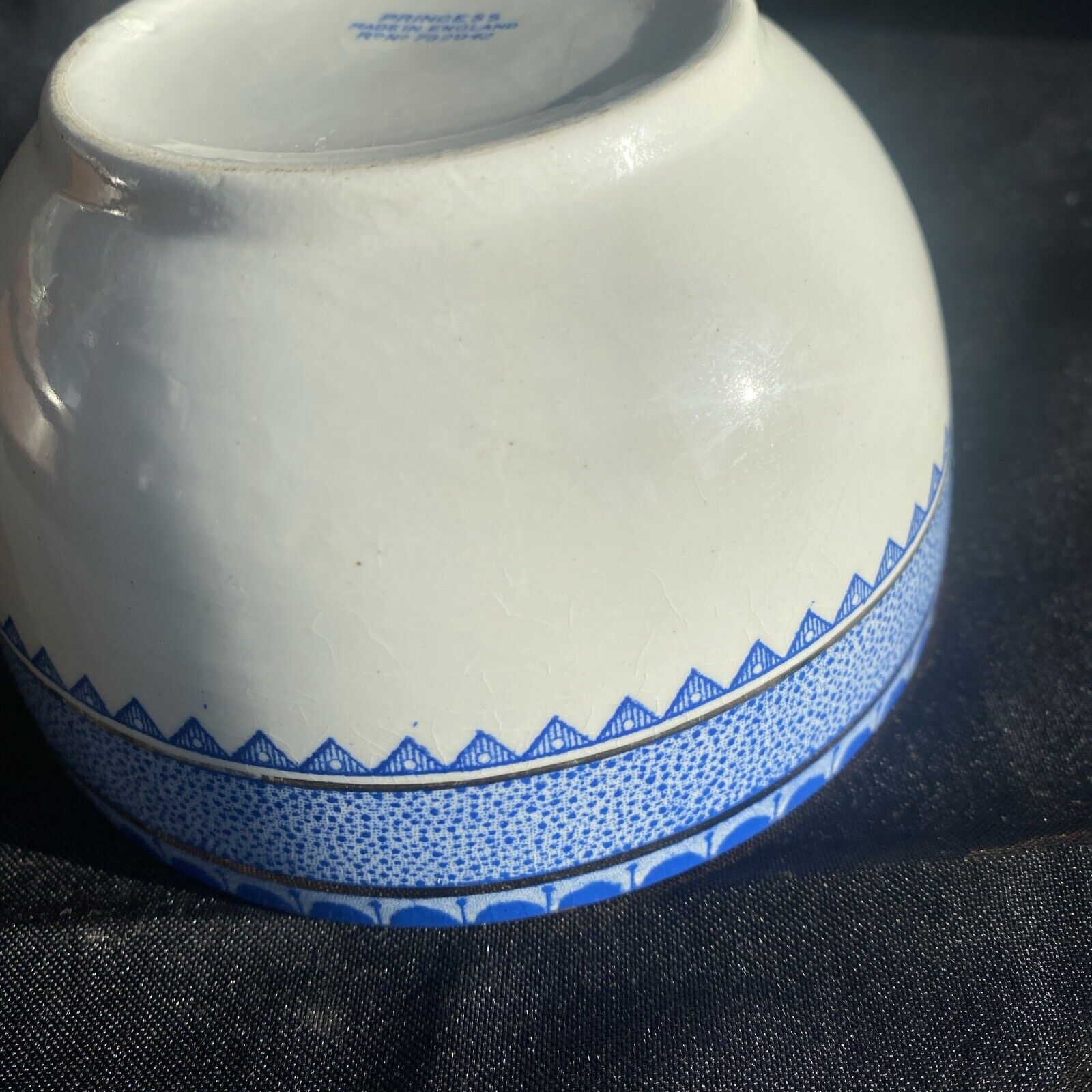 W HULME  BURSLEM Rd No 782942 "PRINCESS" CERAMIC 1940s Small Bowl -(9023)