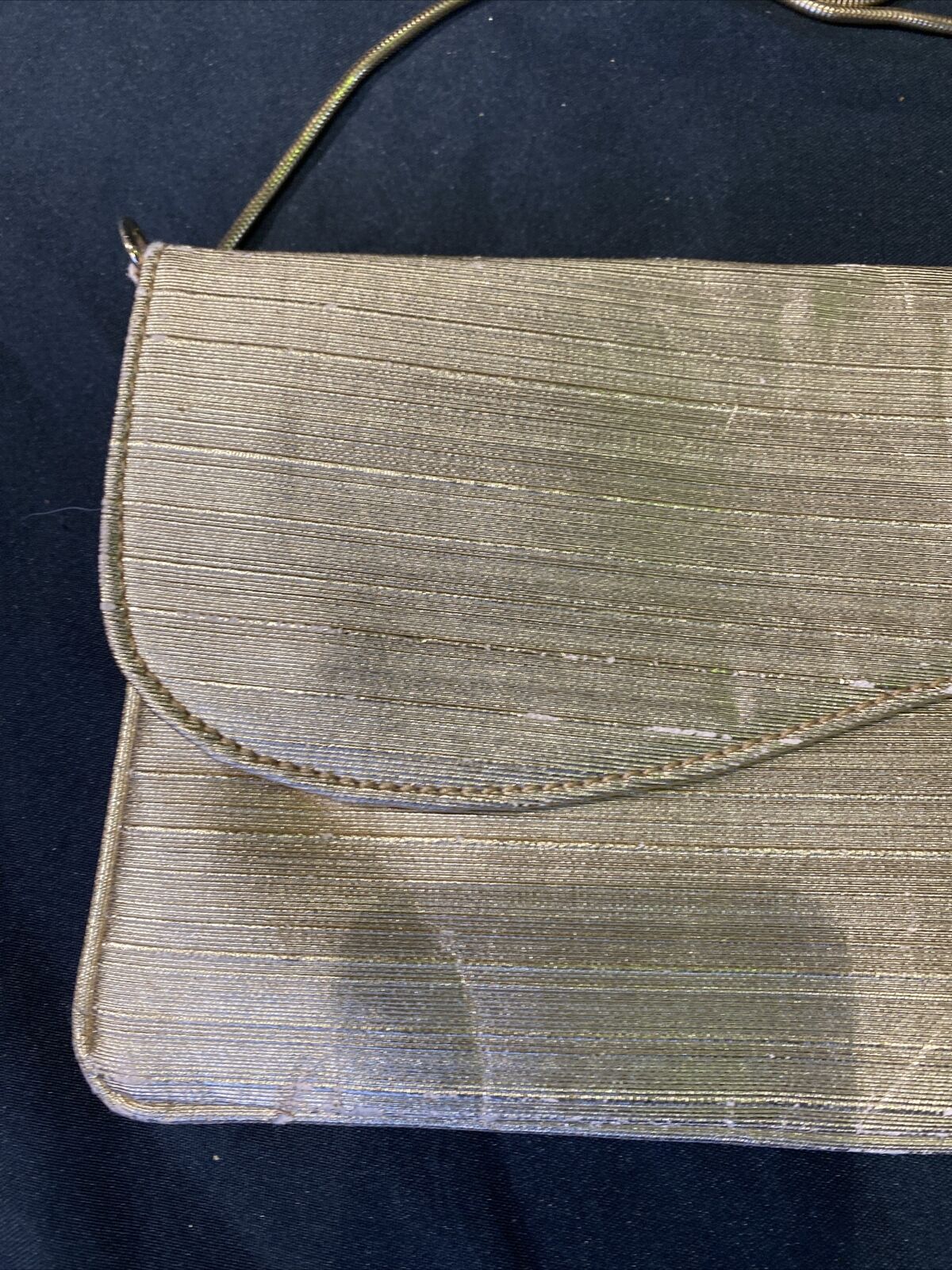 Vintage Handbag Inma Domenech Fantastic condition with gold chain - (8435)