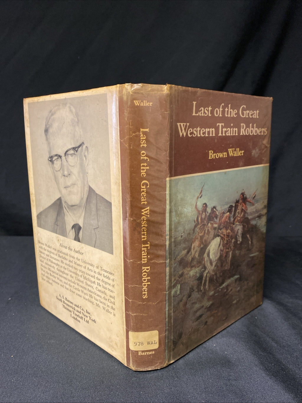 Book - Last of the Great Western Train Robbers - Brown Waller - 1968 - (1505)