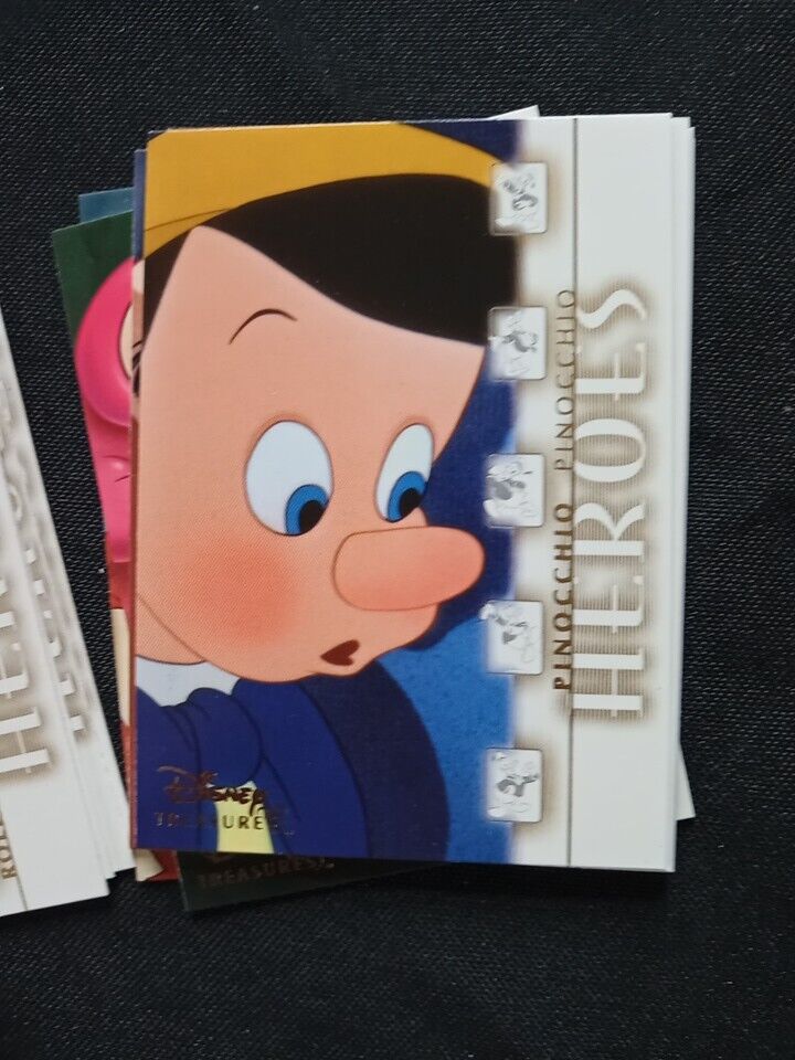 Upper Deck 2003 Disney Treasures Series Heroes x33 Trading Cards -(5744)