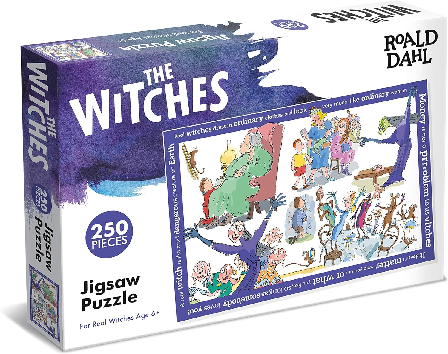 Roald Dahl Jigsaw Puzzle 250 Pieces Age 6+ - The Witches