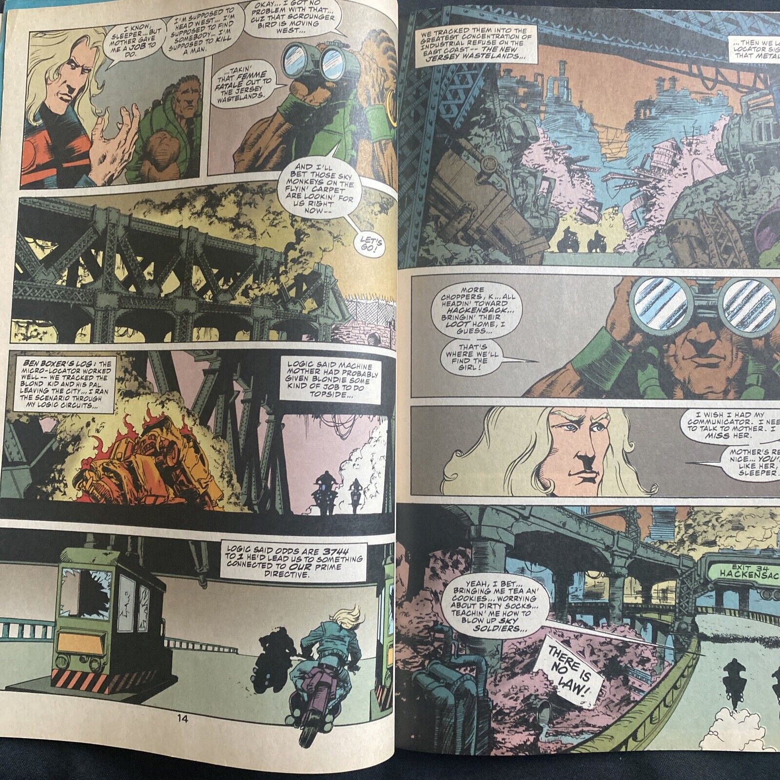COMIC - DC Comics KAMANDI At Earth's End  Jul '93 Sleeper & Saphira Cohen (8807