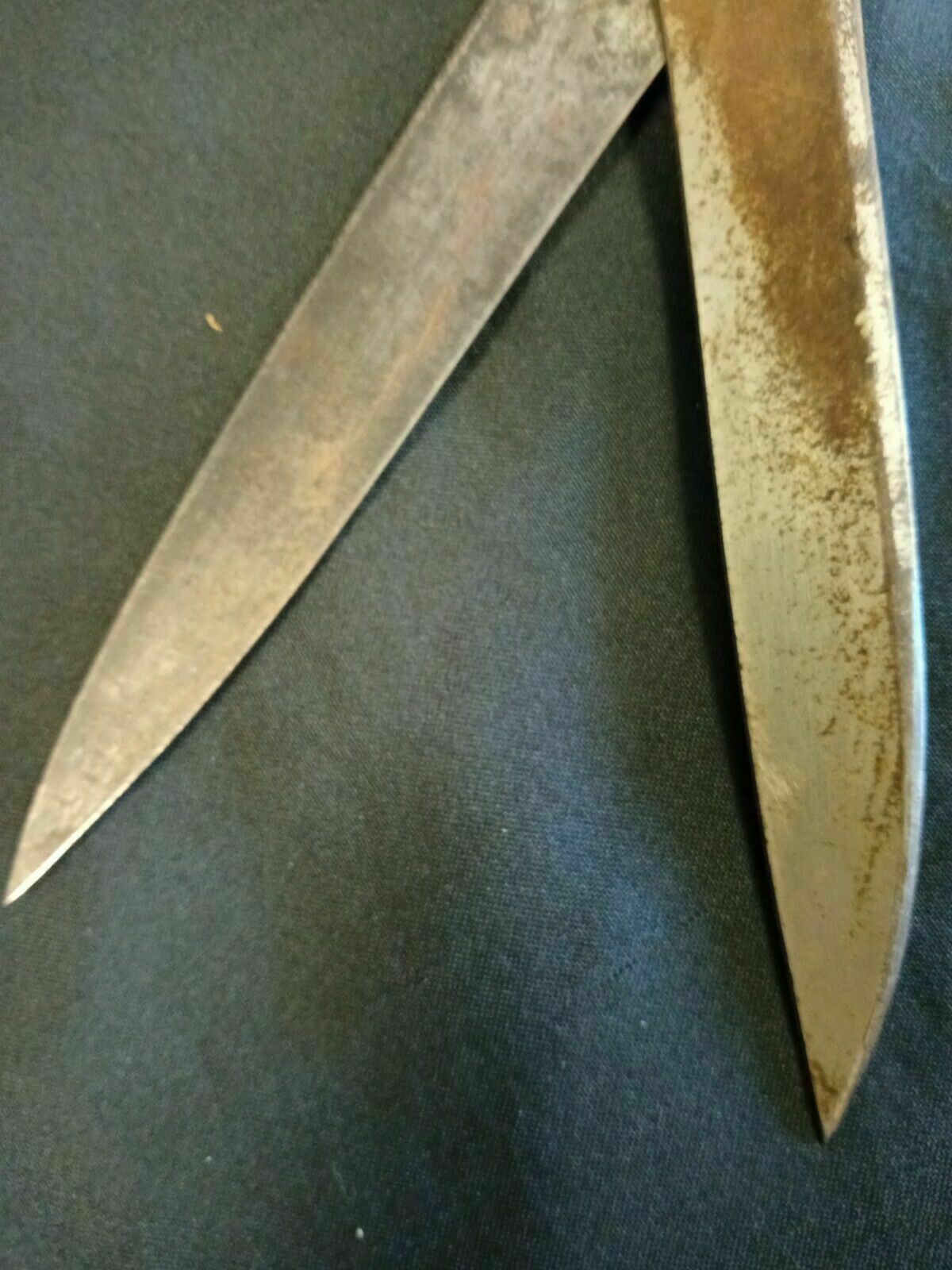 Antique Tailors Shears Scissors  R. Heinisch Newark N.J USA 1835  - (7927)