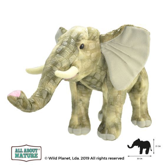 Soft Toy All About Nature Elephant 35cm soft toy