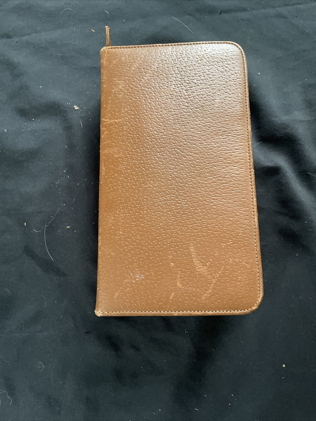 Vintage Gentlemens Grooming set unused in leather case - (9392)