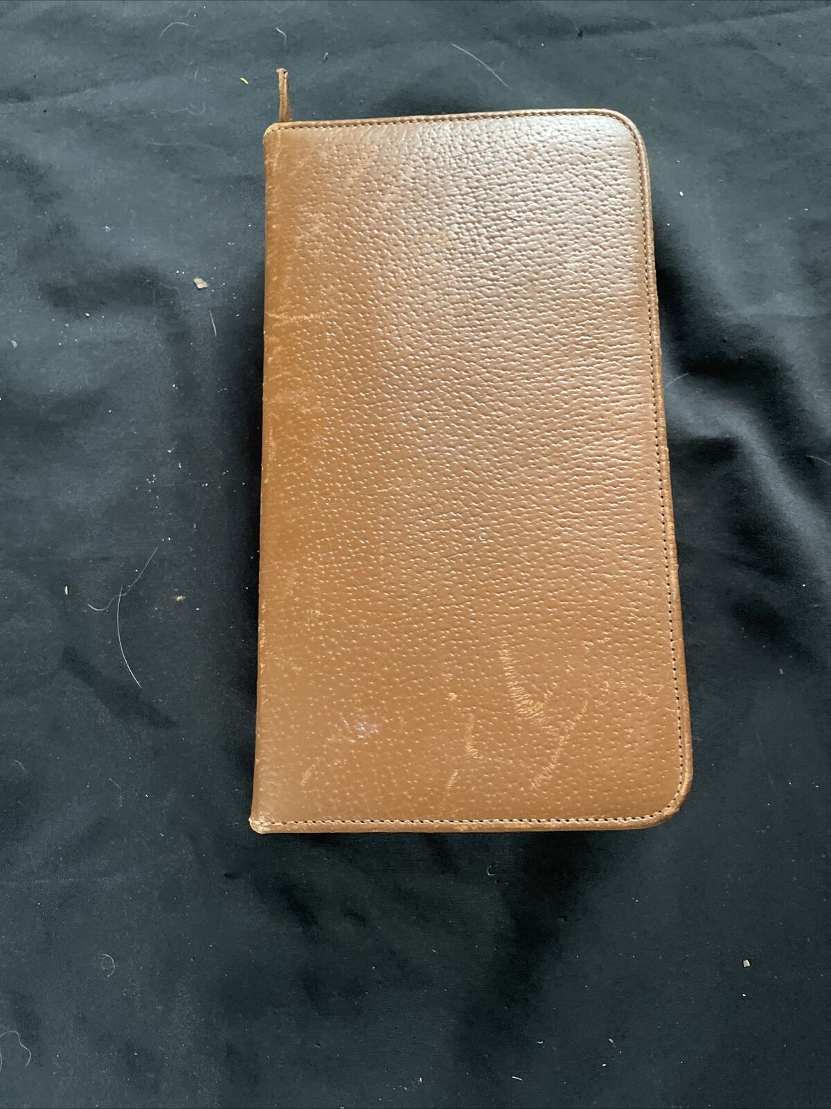 Vintage Gentlemens Grooming set unused in leather case - (9392)