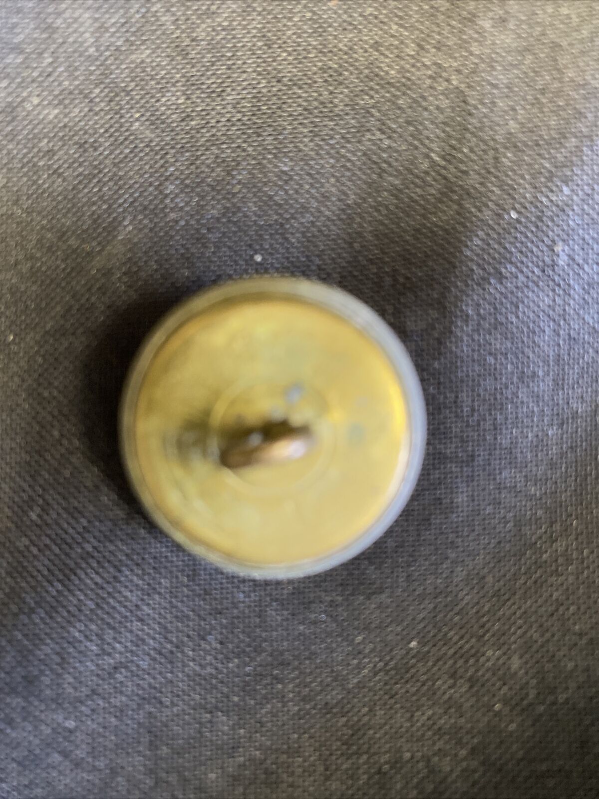 FIRE BRIGADE Vintage Tunic Button - WEST YORKSHIRE Brass 25mm  - (7599