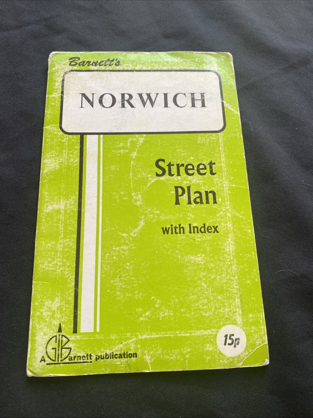 Barnett's Street Plan with Index 1970's - Norwich (1296)