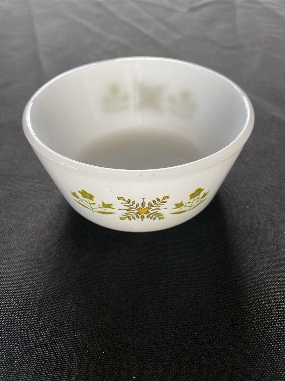 Anchor Hocking Fire-King Milk Glass Small Bowl Vintage USA 6oz (5879)