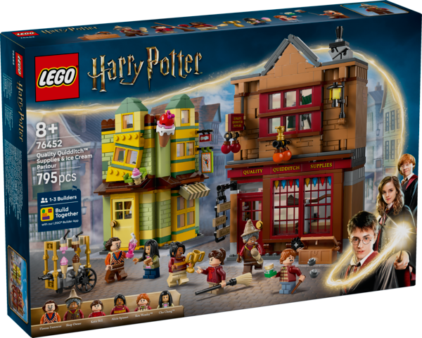 LEGO Harry Potter - Quality Quidditch Supplies & Ice Cream Parlour - 76452