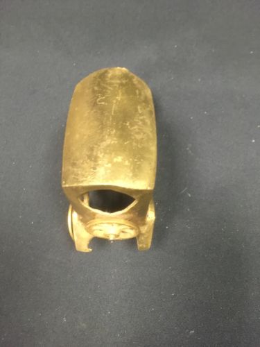 Vintage heavy cast brass Vintage car toy - heavy brass - (6653)