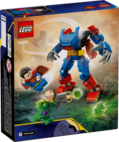 LEGO Super Heroes DC - Superman Mech Vs Lex Luthor - 76302