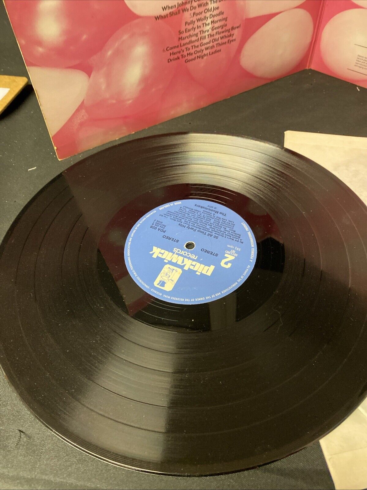 VINYL RECORD - 50 All Time party hits - Double LP 1970's - (5677)
