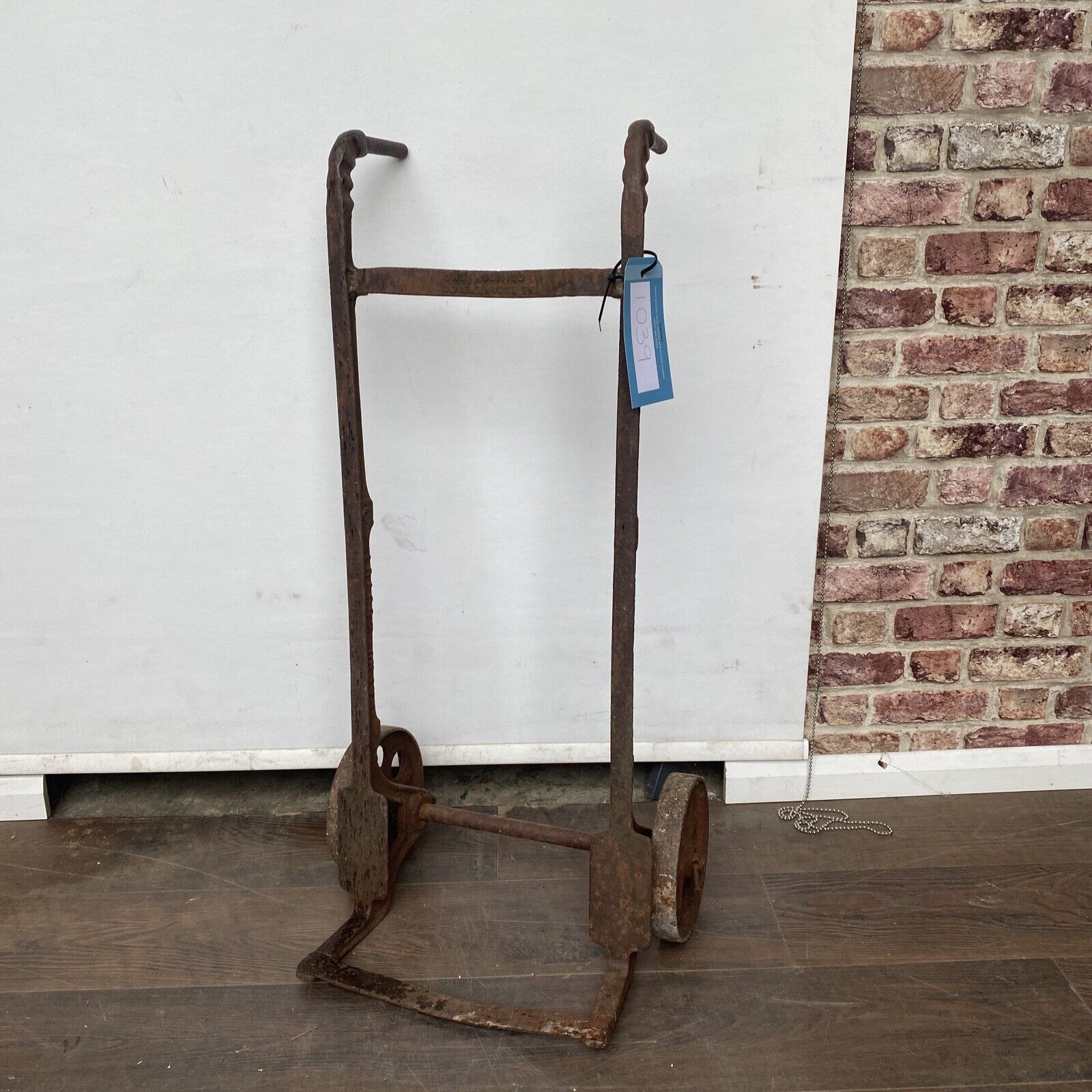 Antique Sack Truck Trolley THE ESSANESS CO Grimsby Ltd - (1039)