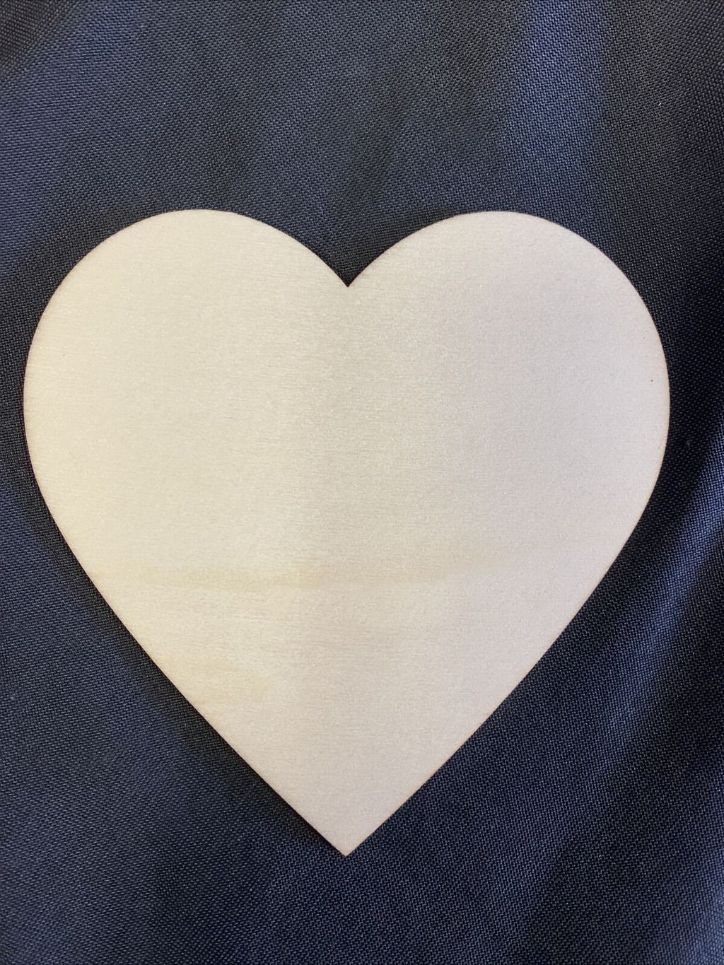 Hearts Wood Blank Plain 3mm x 10cm Ply x 45 - Weddings etc - (7692)