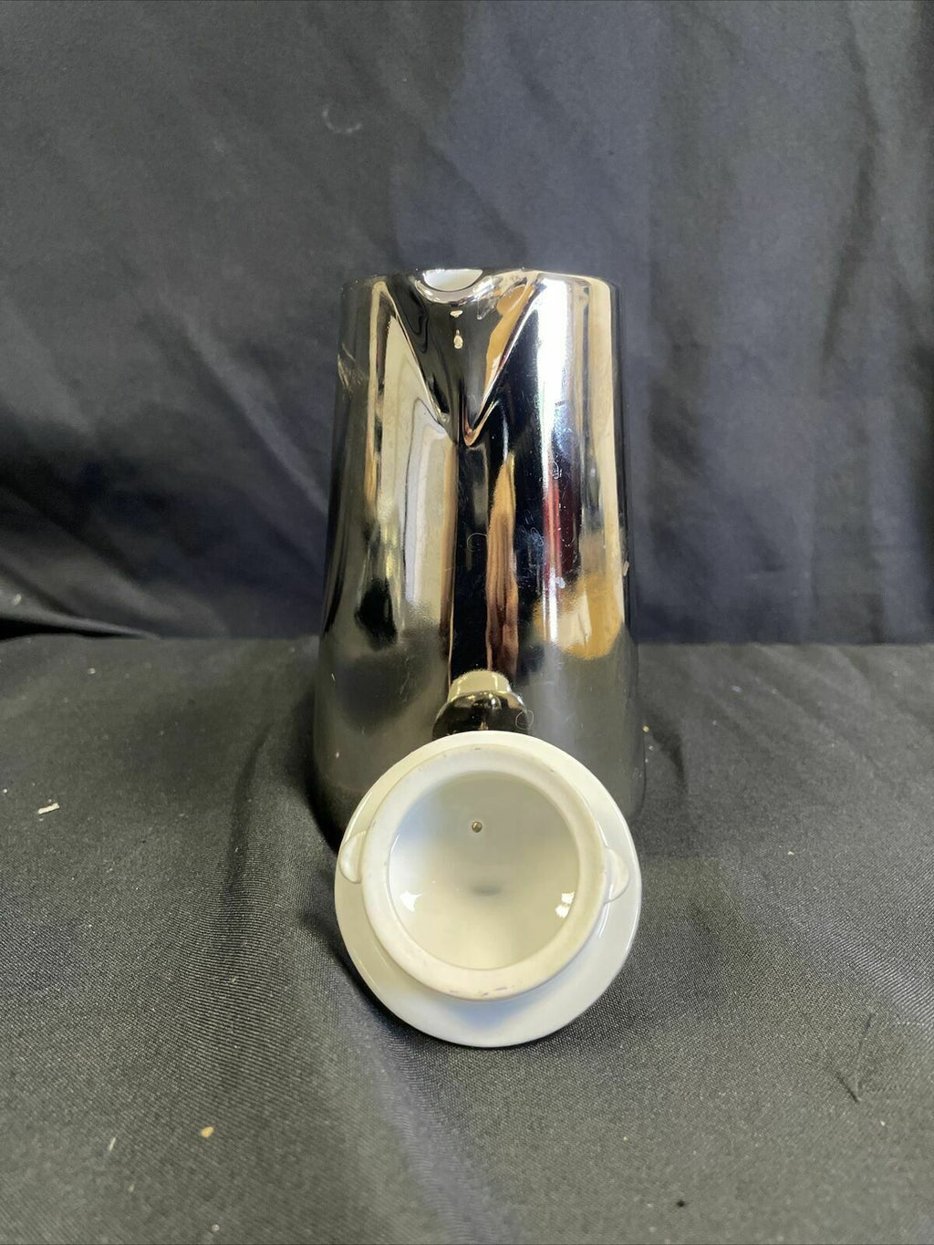 Royal Worcester Silver ceramic Teapot Shape 14 Size 4 Fireproof - (8126)