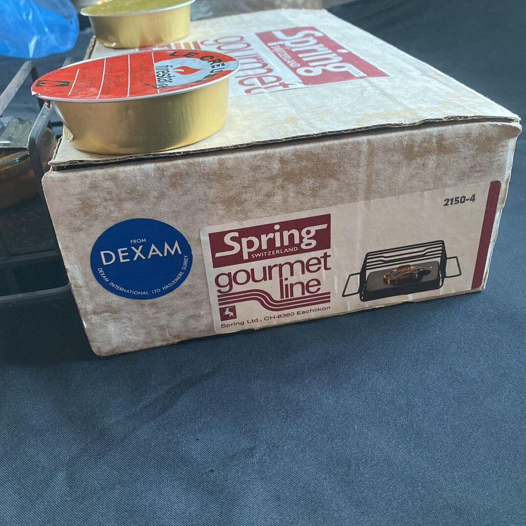 Spring Switzerland Gourmet Line Vintage Cast iron Table top food heater - (9614)