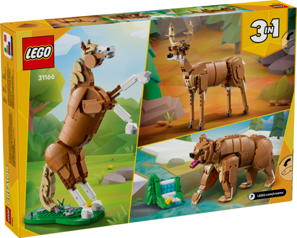 LEGO Creator 3 in 1 - Beautiful Horse or Bear or Deer - 31166