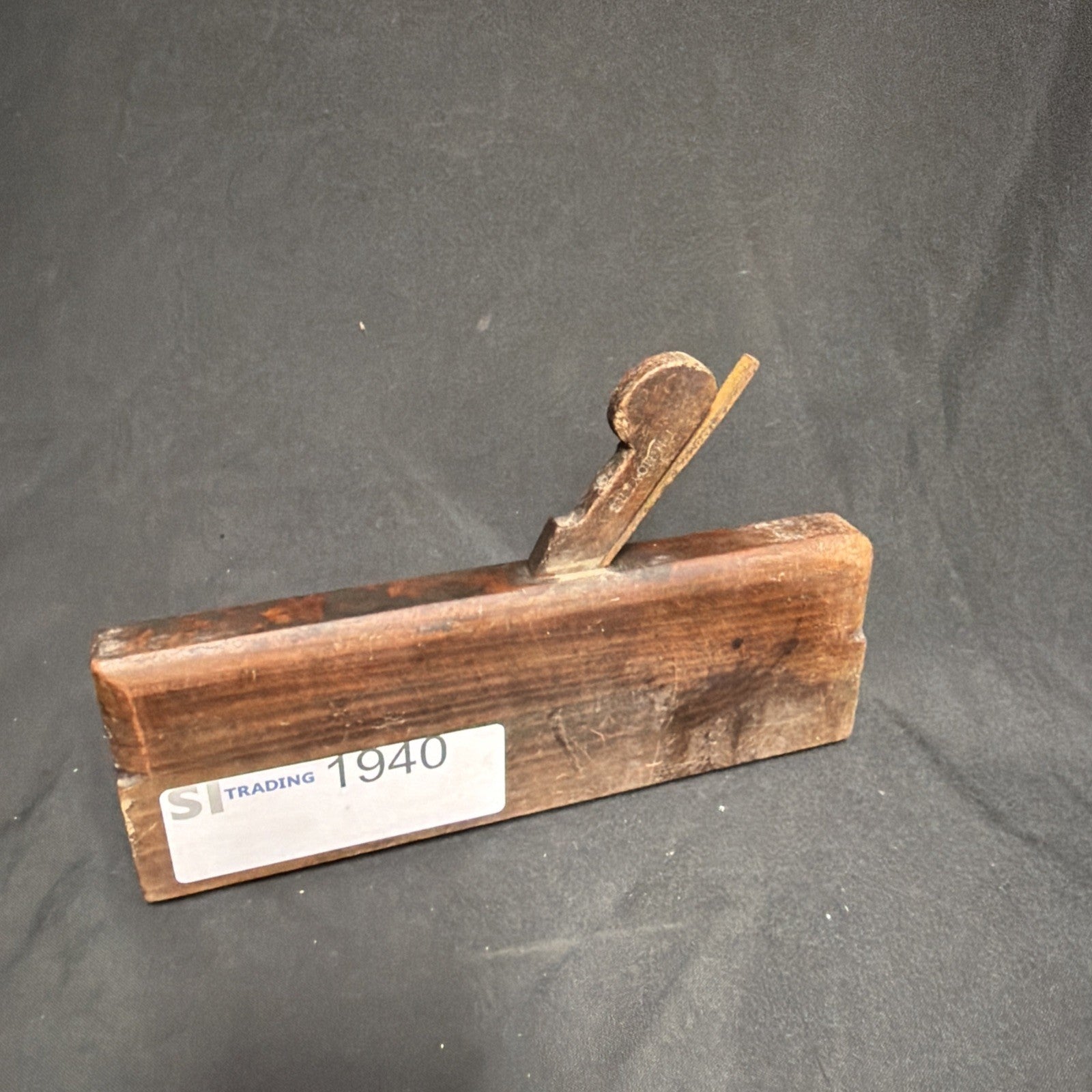 Antique British Wooden Moulding Plane 9.5" J. Clarke, Liverpool - (1940)
