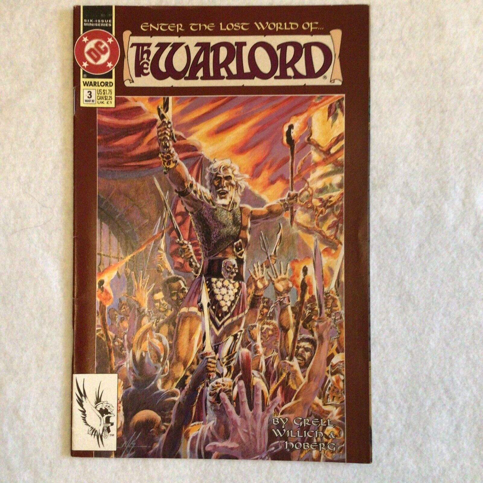 COMIC - DC Comics The WARLORD - Enter the lost world... - Mar 1992- (8852)