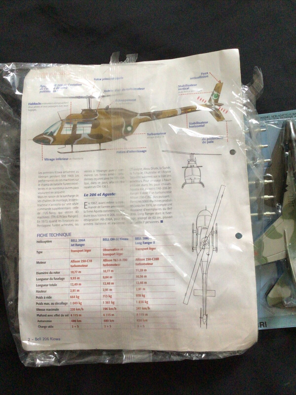 FABBRI Italeri Avions & Helicopteres Militaires 2001 Mag & die cast MIG-29 (8561