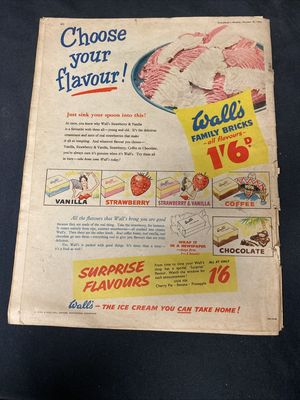 Everybody's Weekly Magazine October 31 1953 Coronation - (1683)