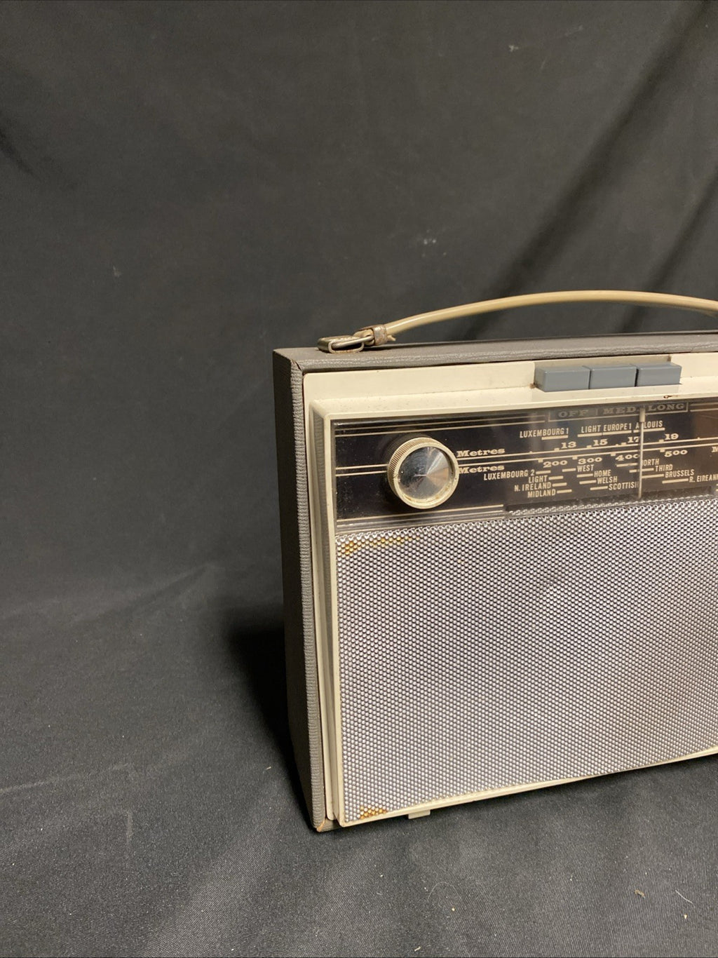 Vintage Stella 405T Transistor Radio 1960's in original condition - (1794)