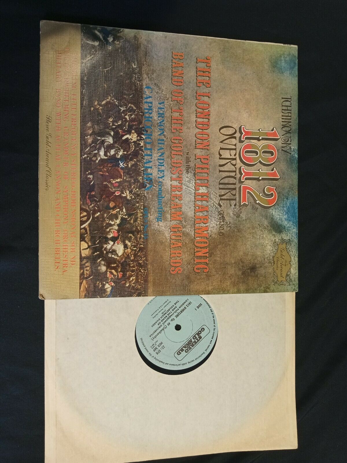 Tchaikovsky, The London Philharmonic - 1812 Overture (LP, 12" Vinyl)