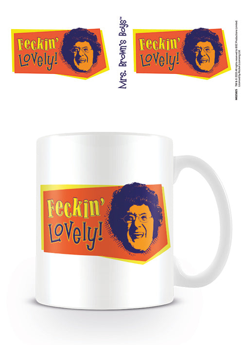 MUG Boxed Ceramic - TV - Mrs Brown's Boys (Feckin' Lovely)