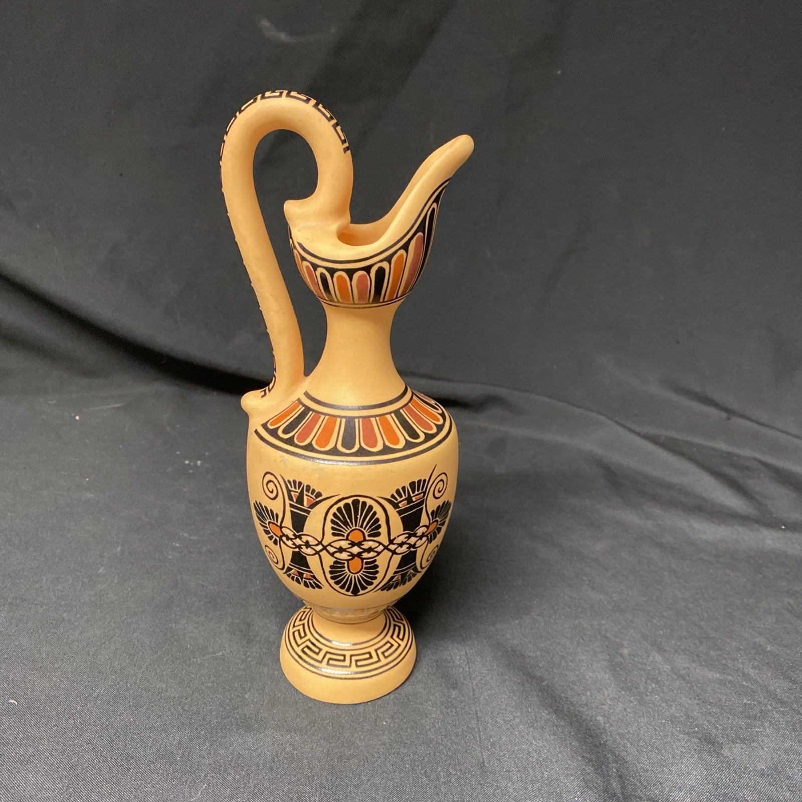 Greek Vase by D. Vassilopoulos Scale Size Urn, copied from 520 B.C Athens Museum - (1724)