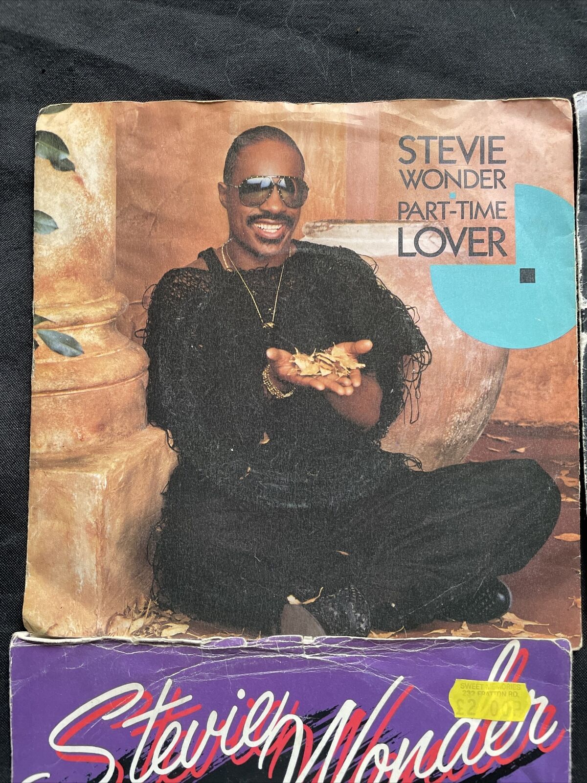 Vinyl Records 7" Singles 5 x 1980's Stevie Wonder 5 different singles - (9429)