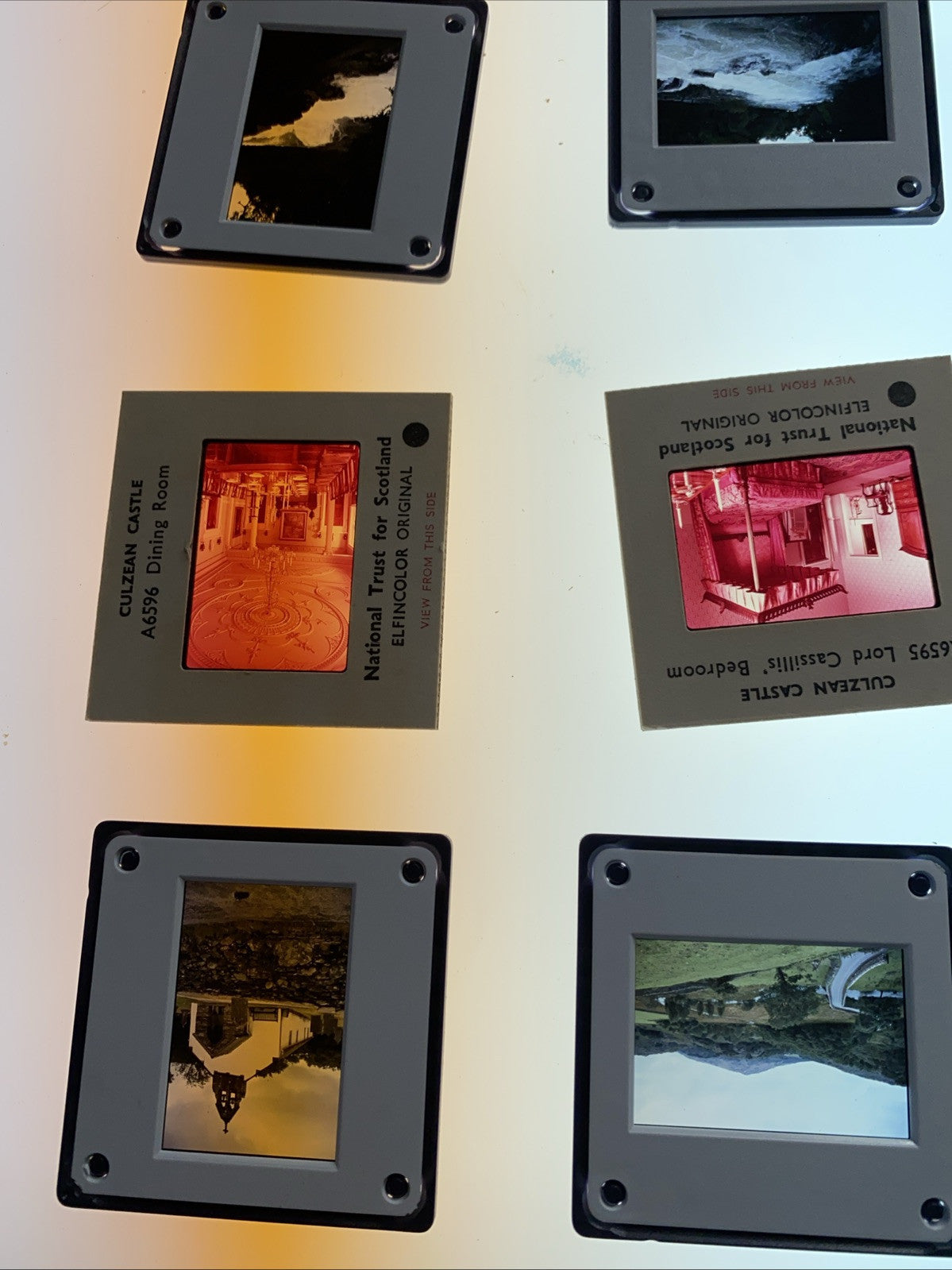 AGFA 35mm Cassette System 50 + 50 spaces inc 93 colour slides - 5966