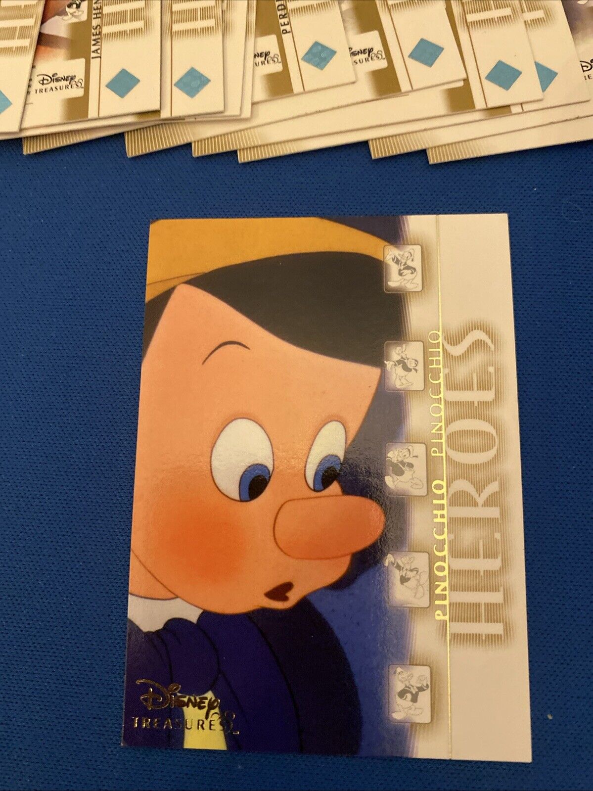 Upper Deck 2003 Disney Treasures Series Heroes x17 Trading Cards -(5746)