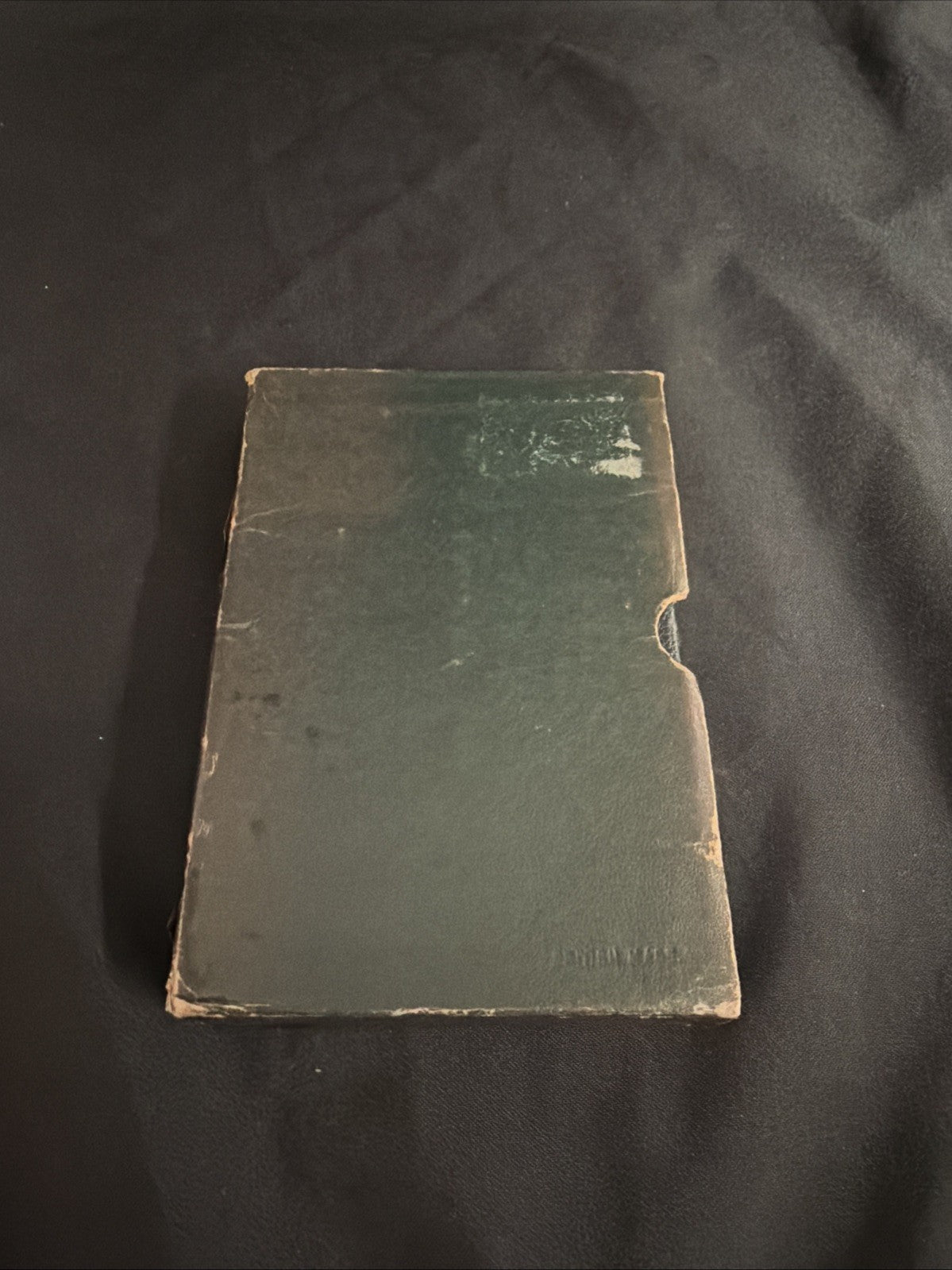 Book - Wild Wales by George Borrow - Cased leather bound - (1837)