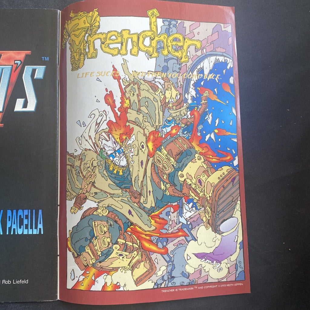 COMIC  - IMAGE Comics -BRIGADE Blood Brothers May 1993  - (8763)