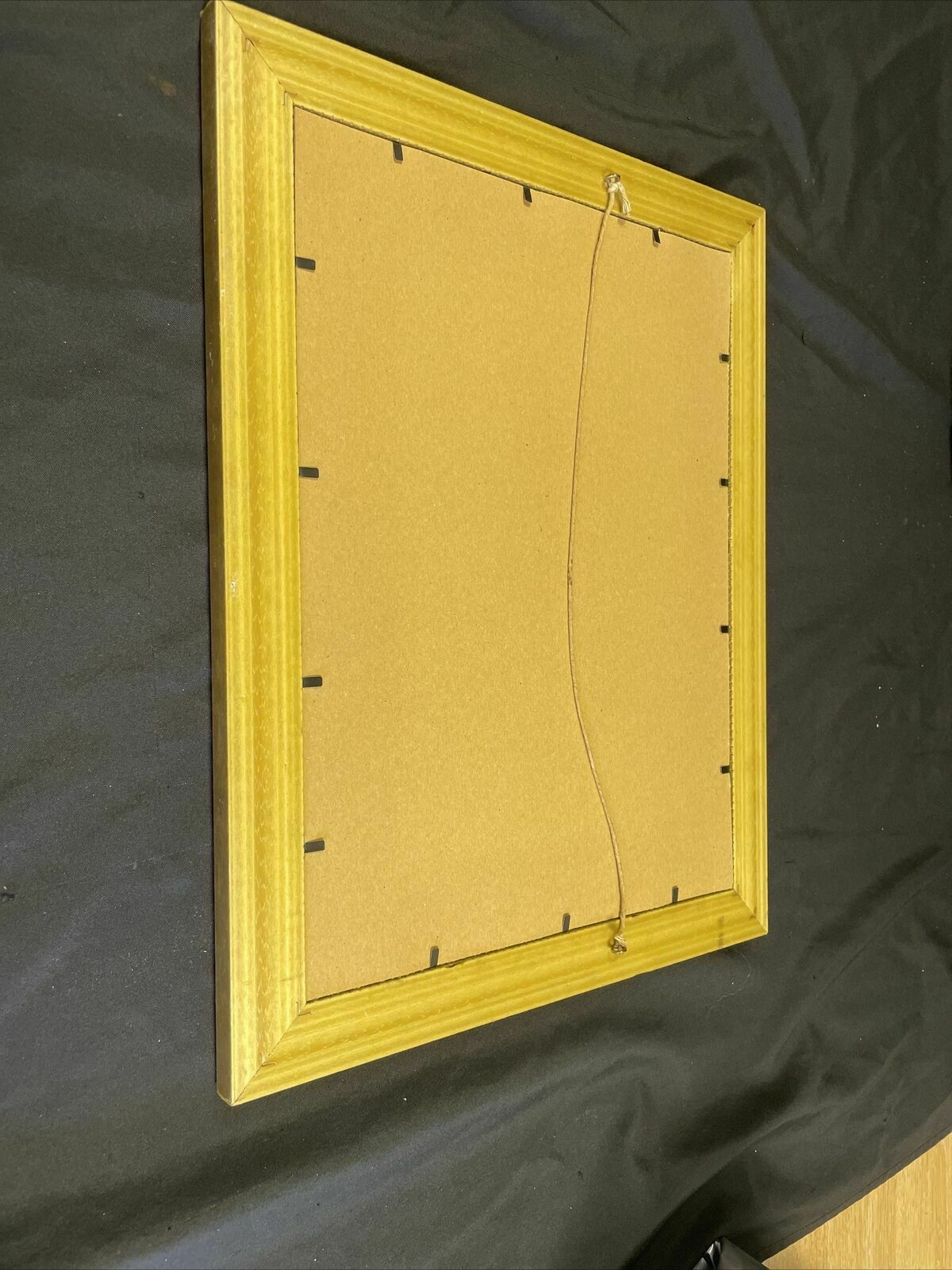 Vintage print by M.K.R 1992 watercolour of Cottages at Cerine Abbas - (8143)