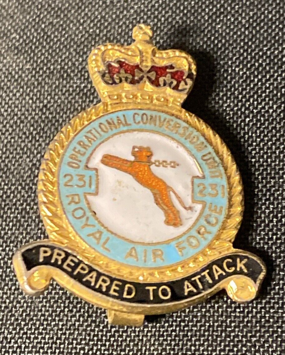Operational Conversion Unit 231 Royal Air Force Original Genuine Pin Badge (5251