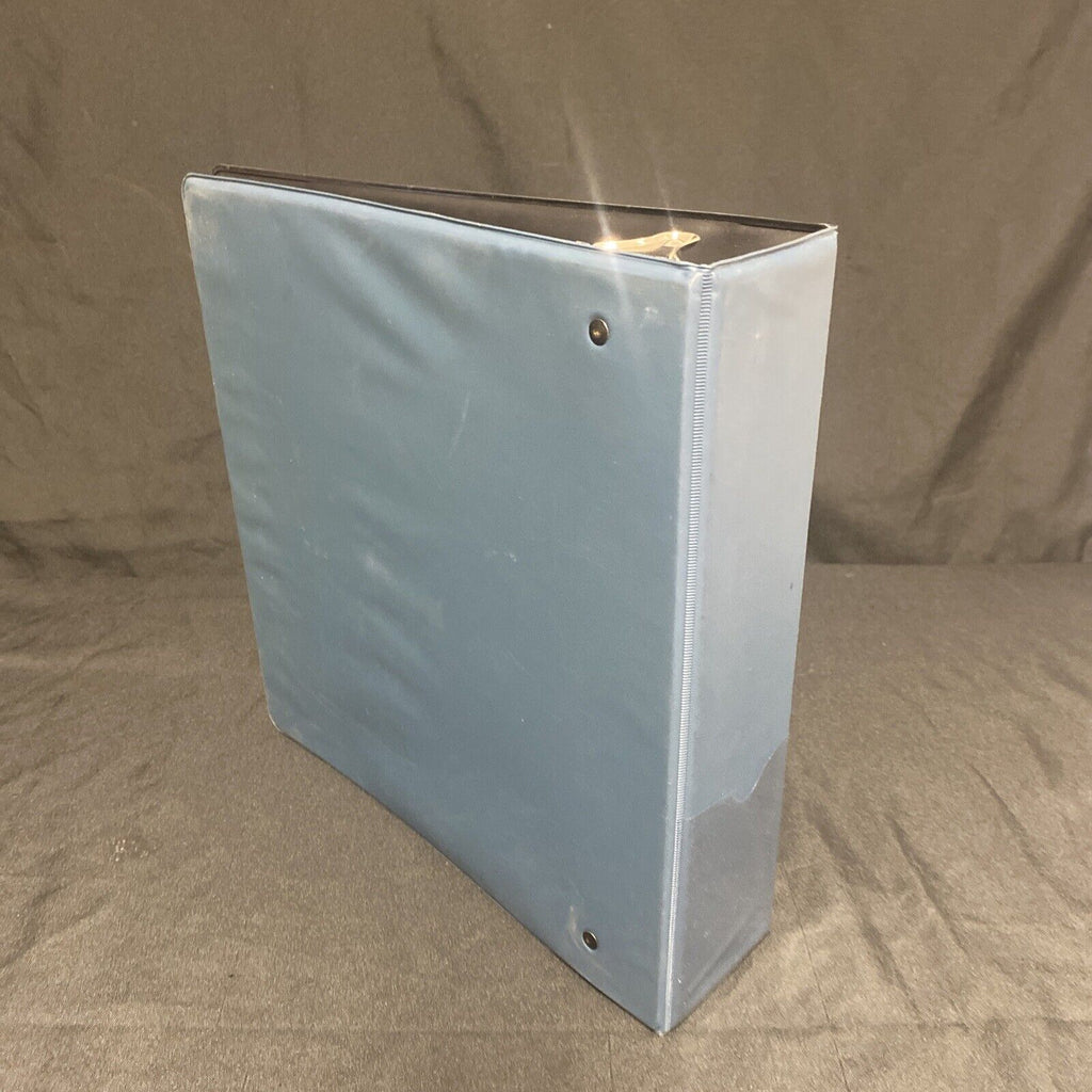 Cardguard Lever Arch Trading Card Blue & Silver Folder Album -(9341)