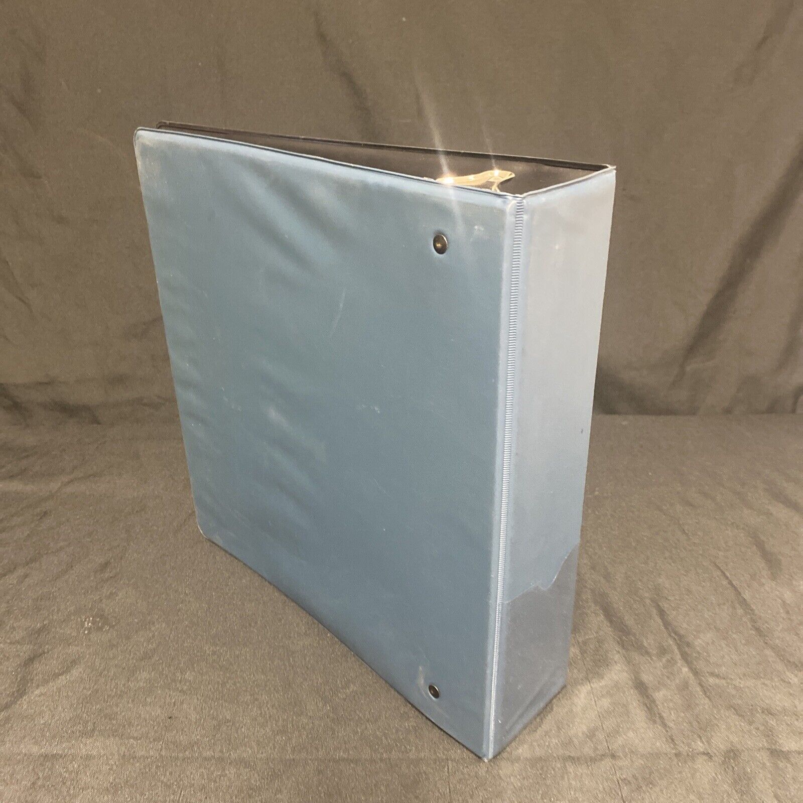 Cardguard Lever Arch Trading Card Blue & Silver Folder Album -(9341)