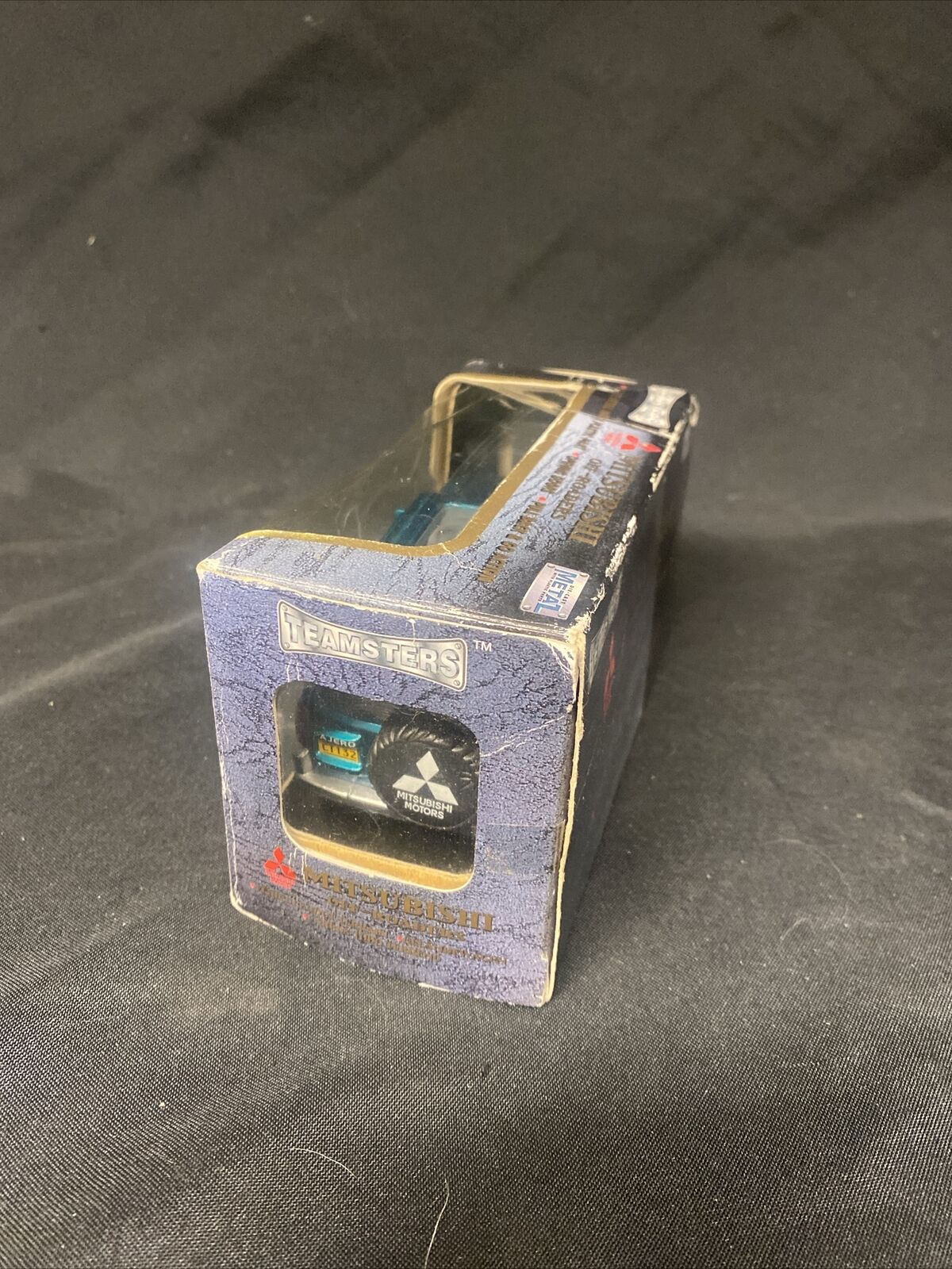 Vintage Halsall Die Cast Pull Back Mitsubishi Off-Roader Boxed - (5136)