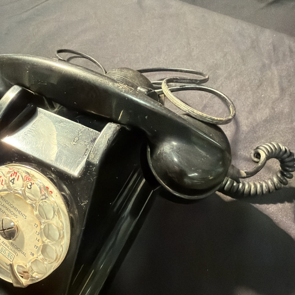 Ericsson French P.T.T 331-1 1946 Bakelite Rotary Dial Telephone - (2009)