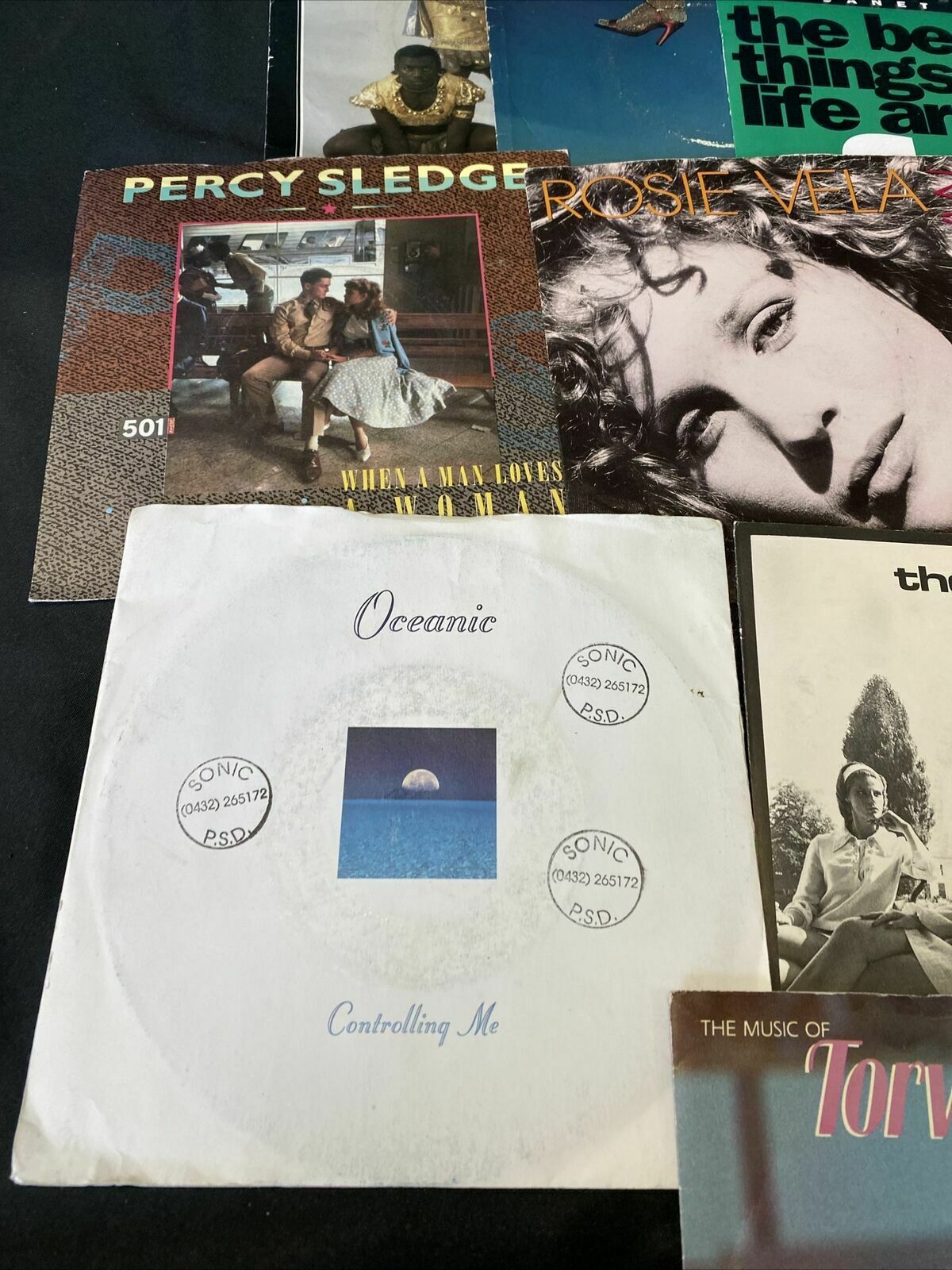 Vintage 1980's 7" Singles x12  Blondie Level 42 Roman Holiday + More (8359