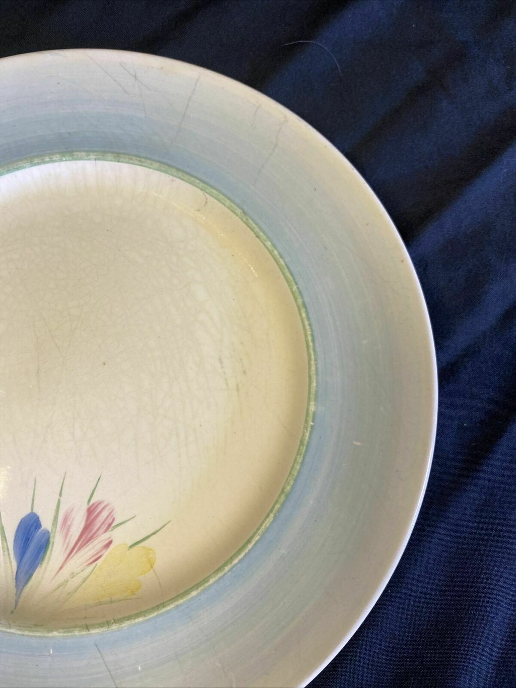 Clarice Claiff Crocus Design Newport Pottery - Plate x 1 x25cm - (7660)