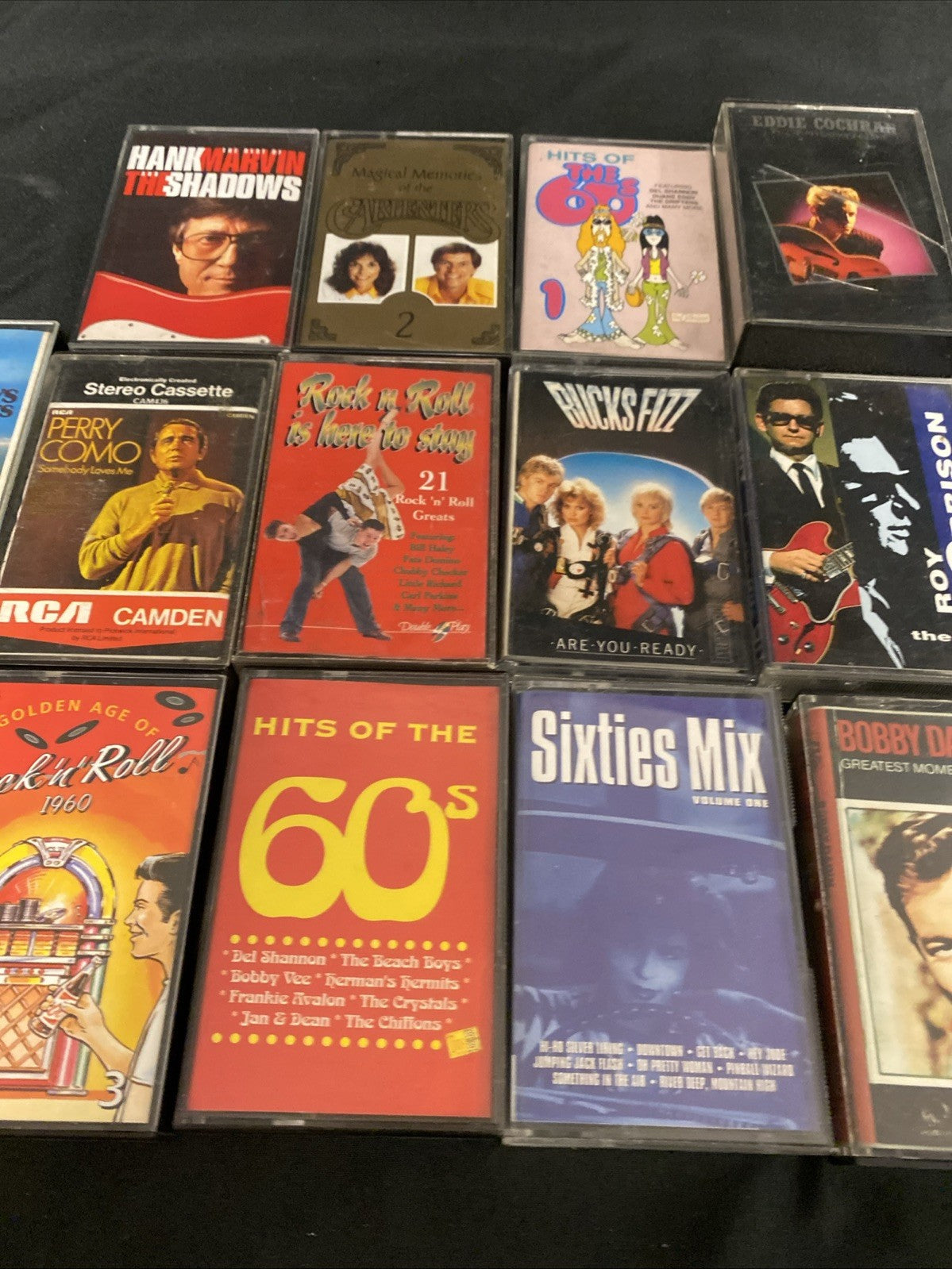 20 Cassette tapes Mainly 50's / 60's / 70's Bucks Fizz Como Cochran - (1741)