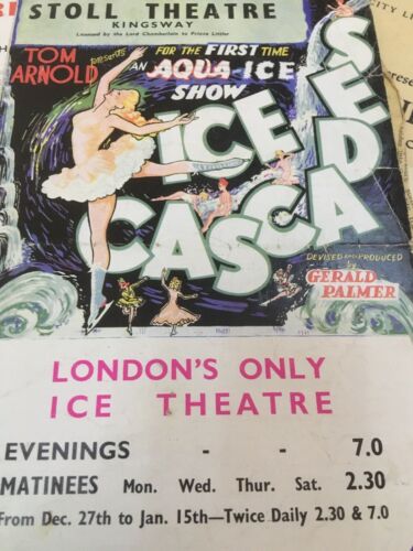 1950's Theatre Programmes x 14 - Garrick Apollo Saville Pavilion Theatre - (2955)