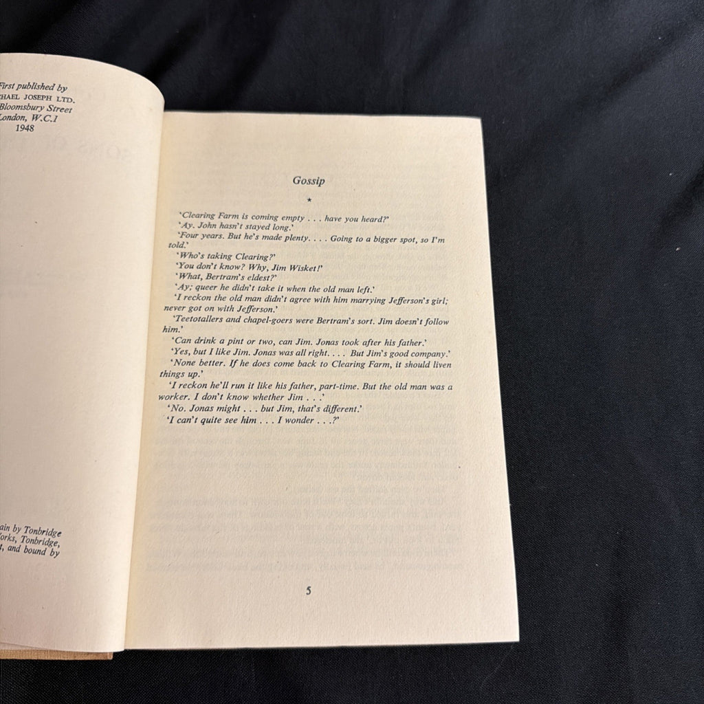 Crichton Porteous, Sons of the Farm 1948 First Edition  (2356)