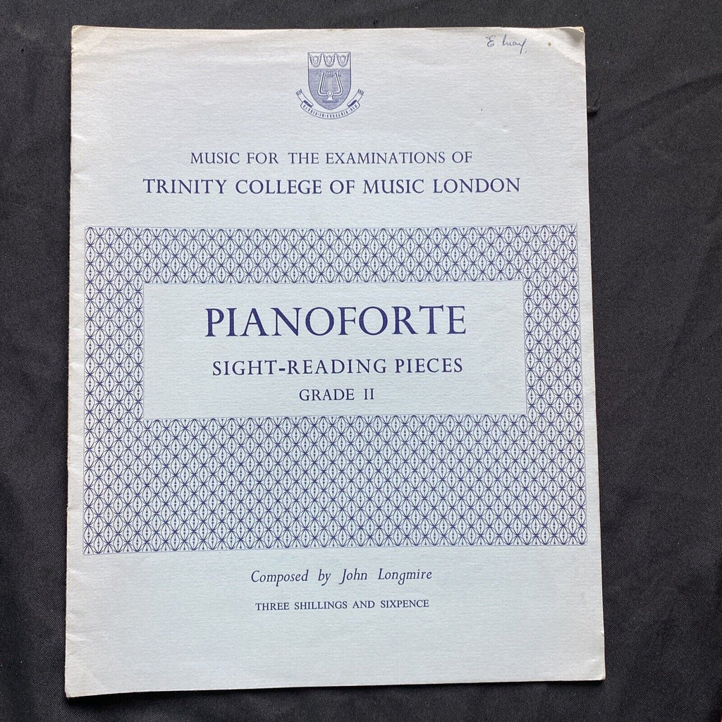 Piano Music Books x 4 from Guildhall School of Music and Drama 1950's - (9542)