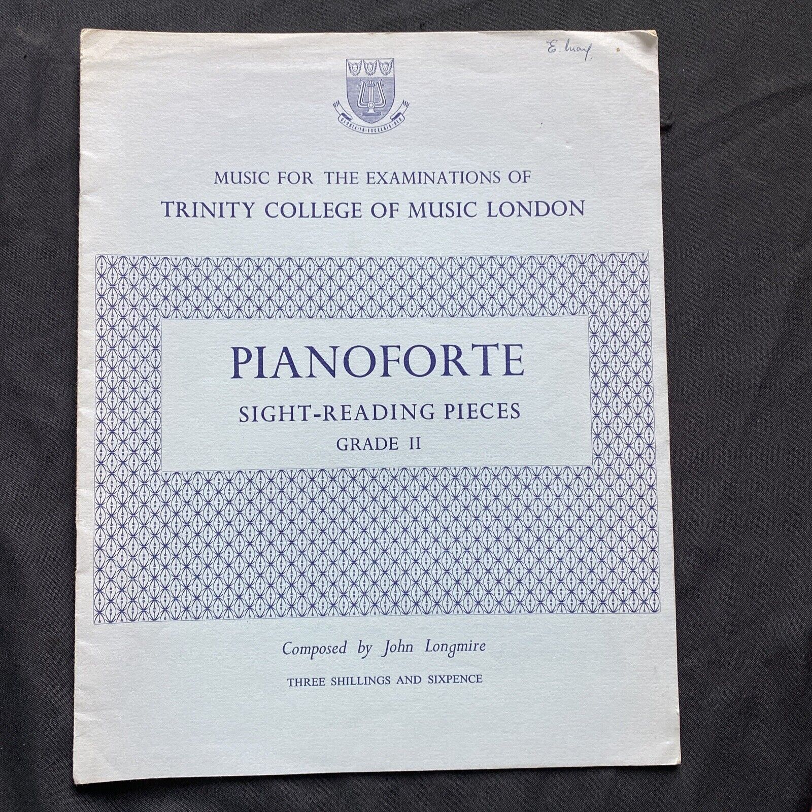 Piano Music Books x 4 from Guildhall School of Music and Drama 1950's - (9542)