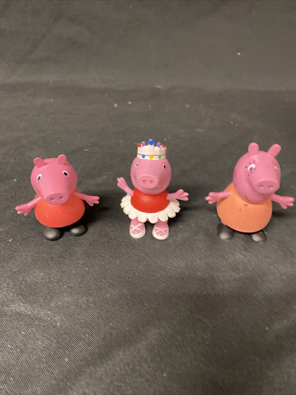 Comansi Spain 3 x Peppa Pig Figures Cake Toppers - (5018)