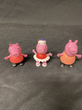 Comansi Spain 3 x Peppa Pig Figures Cake Toppers - (5018)